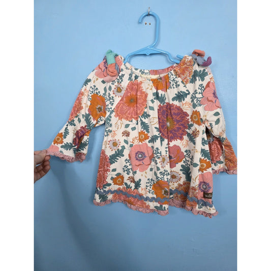Girls MATILDA JANE Wonderment Little Florist Tunic Size 4