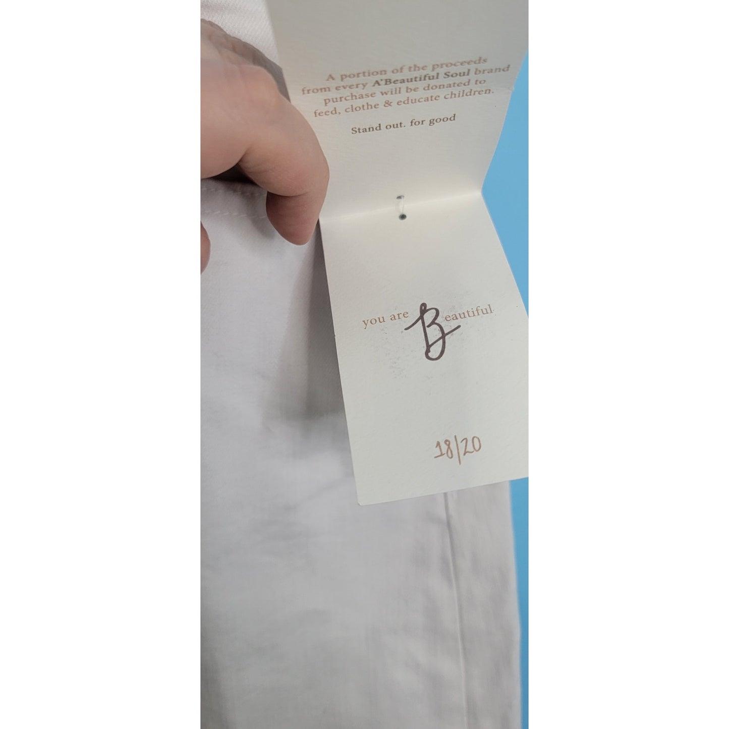 A Beautiful Soul White Skirt NWT size 18/20