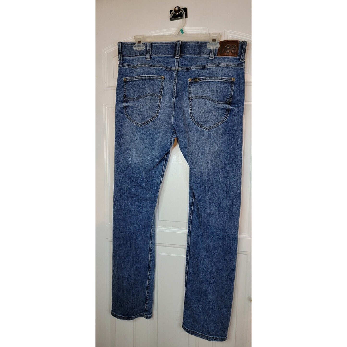 Mens Lee Slim Straight Jeans 36x34