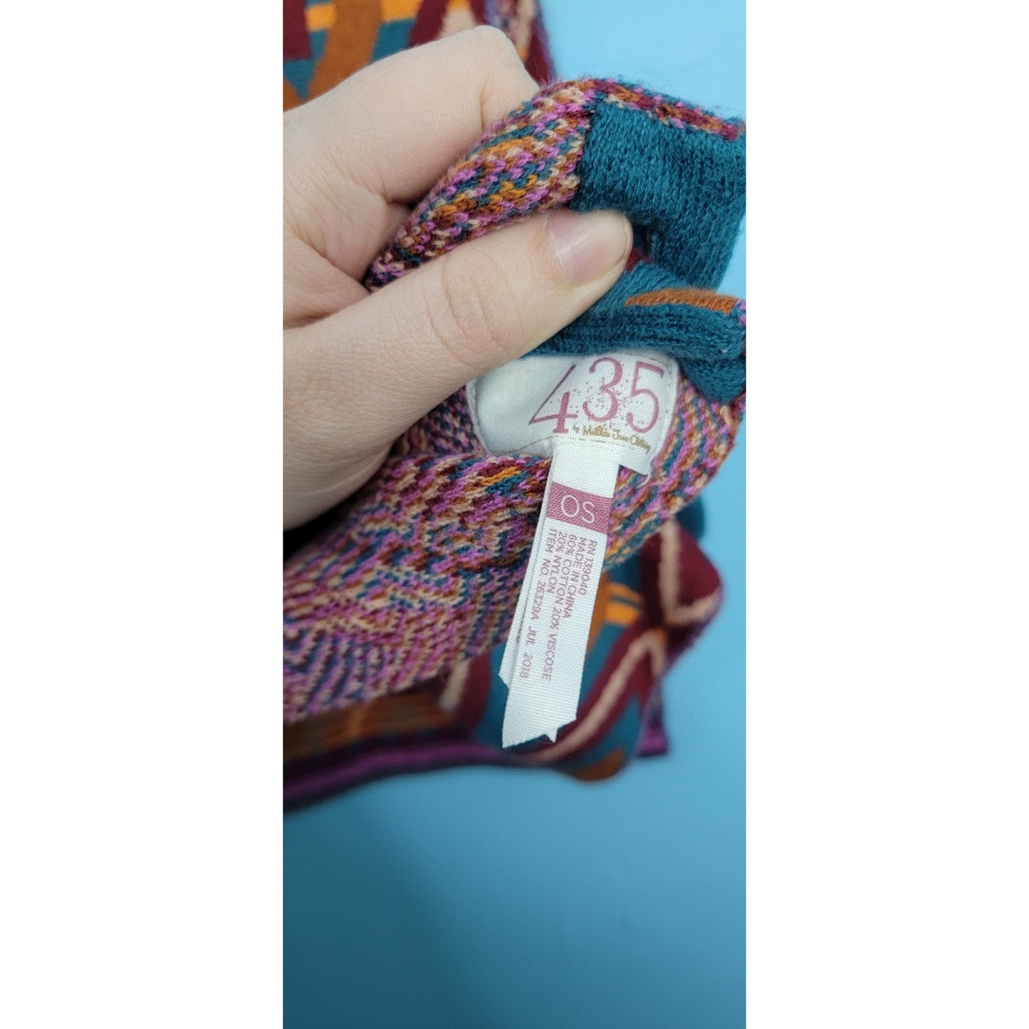 Matilda Jane 435 Fall Feels Infinity Scarf One Size Geometric
