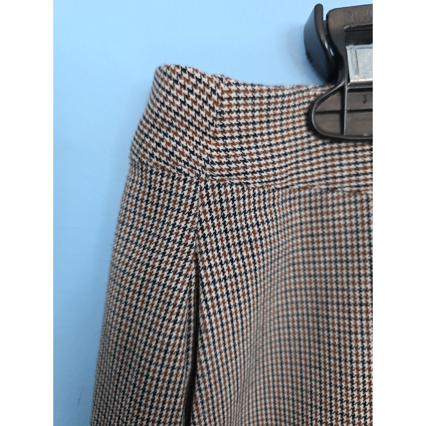 Women's Mini Skirt - A New Day Brown Plaid XL