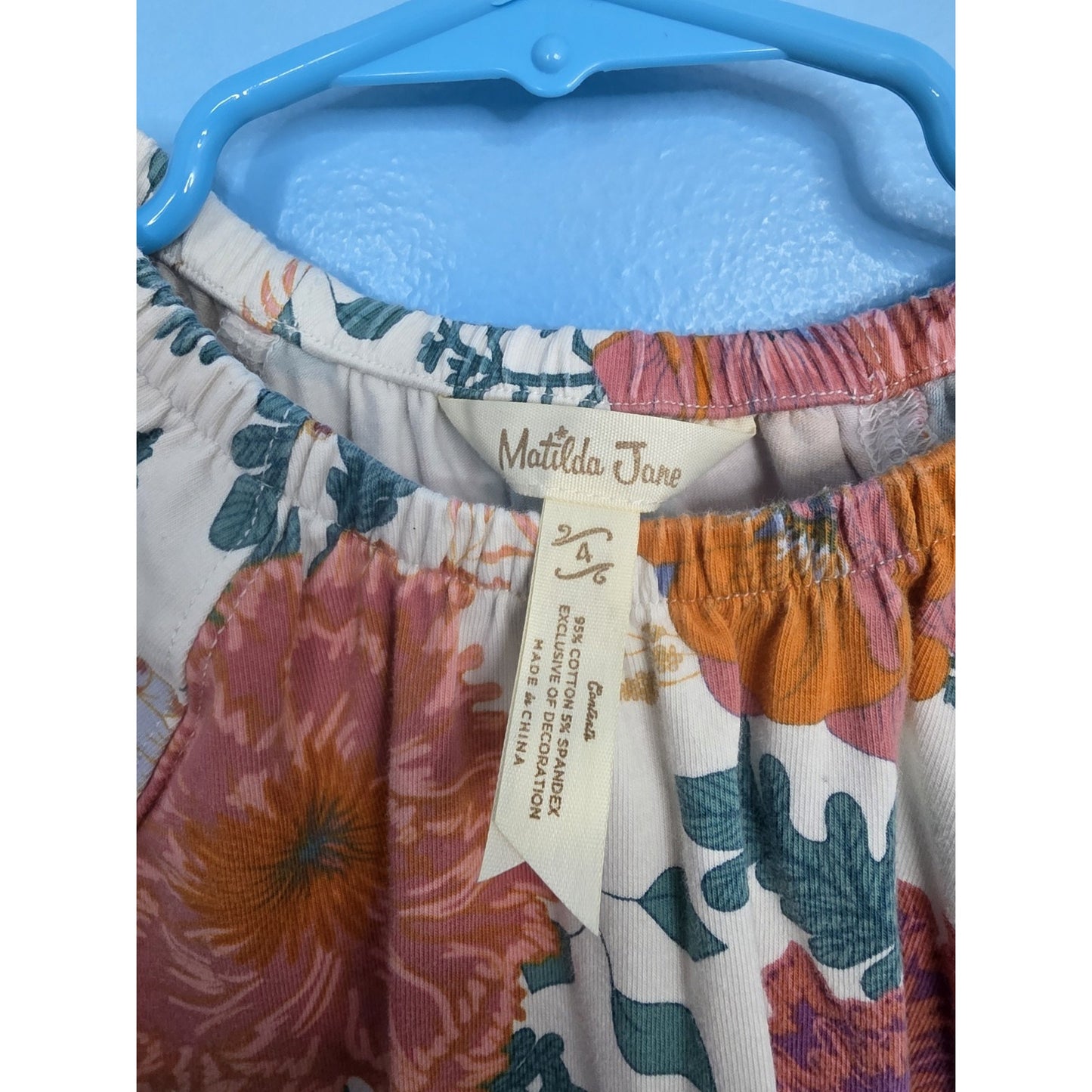 Girls MATILDA JANE Wonderment Little Florist Tunic Size 4