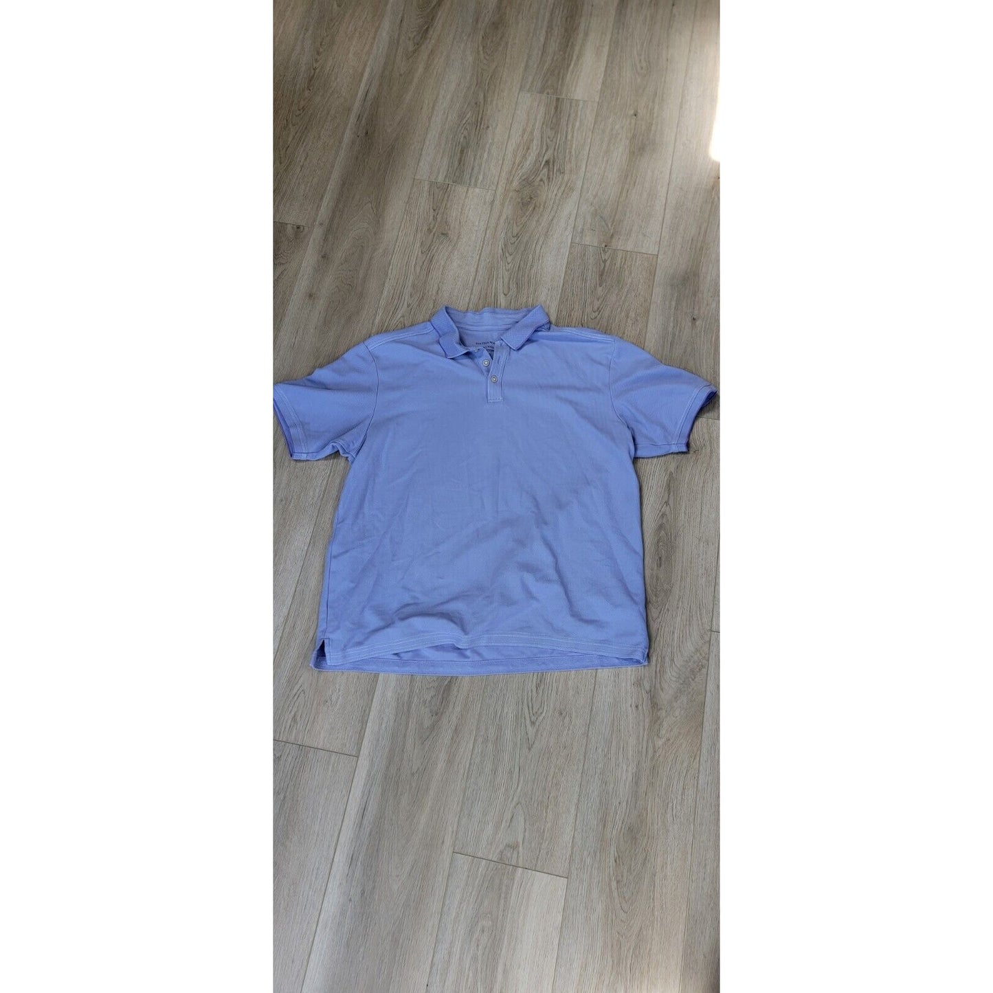 Mens Purple Hathaway Polo Short Sleeve 3 Button Shirt Size XXL