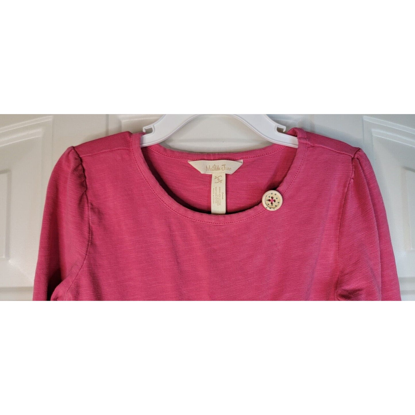 Matilda Jane Girls Once Upon A. Time Winding Road Tunic Top Size 6