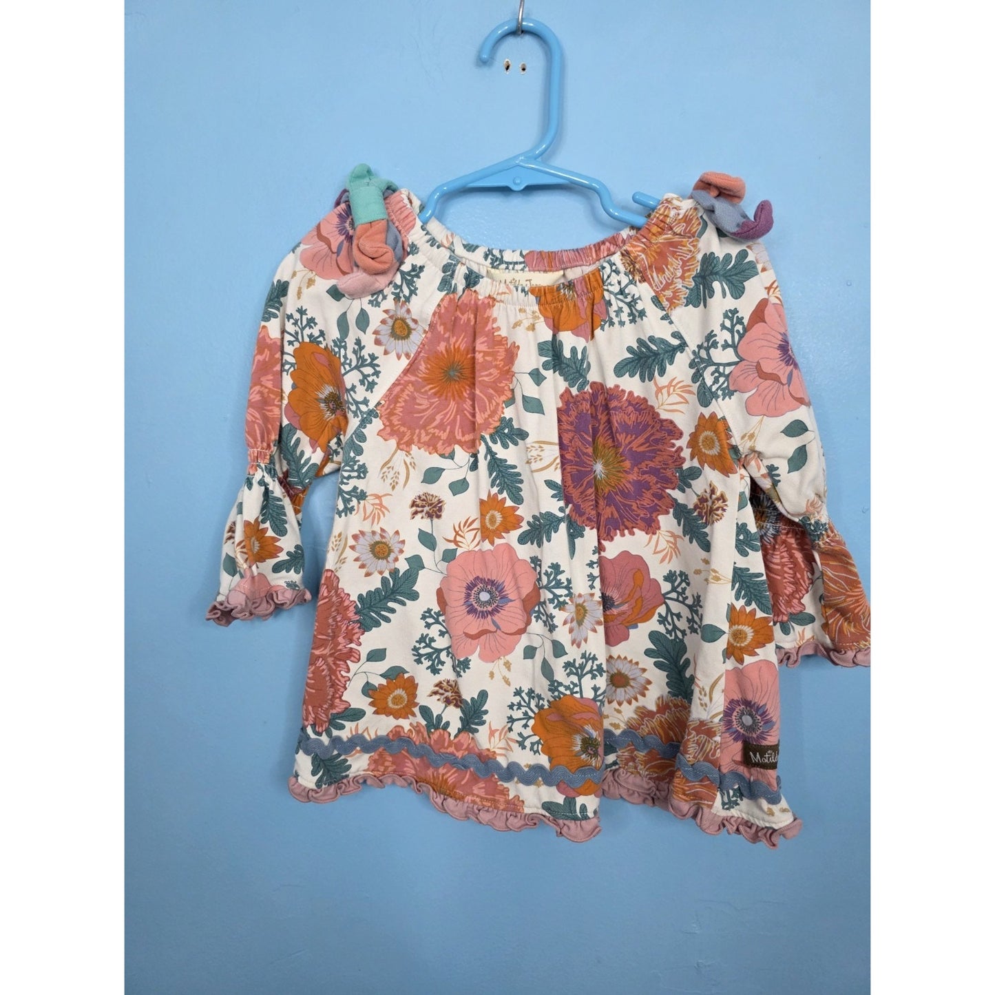 Girls MATILDA JANE Wonderment Little Florist Tunic Size 4