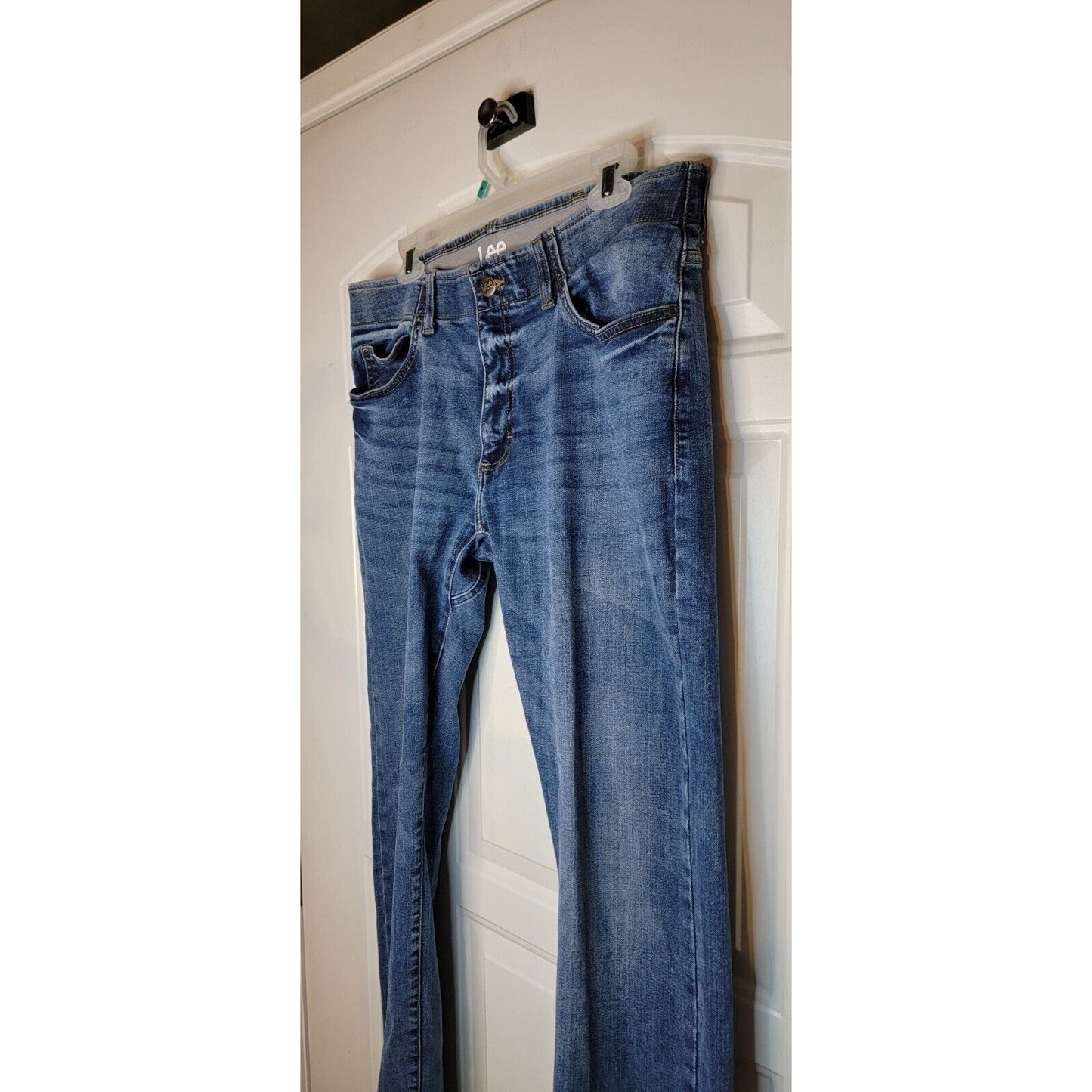 Mens Lee Slim Straight Jeans 36x34