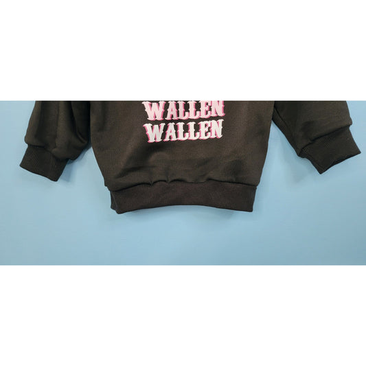 Baby 6-9 Months Black Morgan Wallen Long Sleeve Sweatshirt