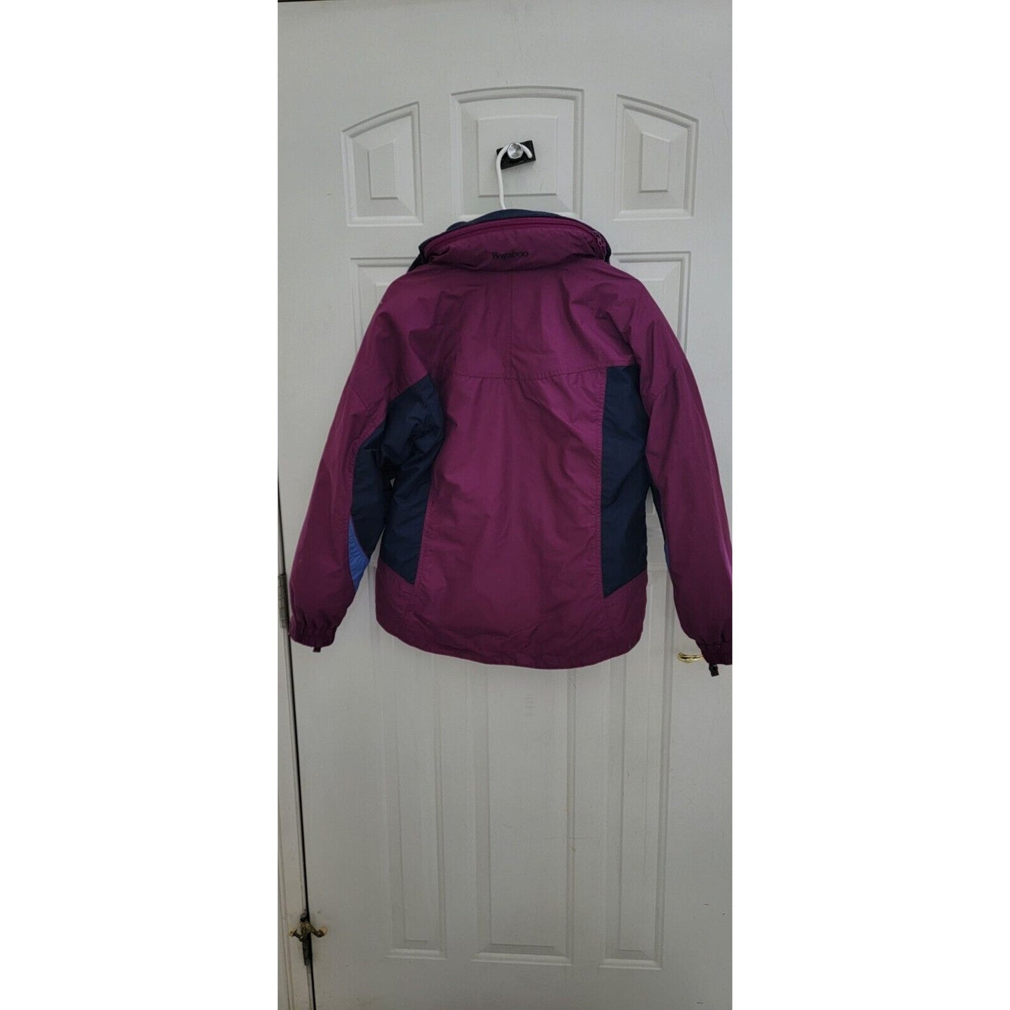 Kids Columbia Bugaboo Winter Coat Purple/Navy Blue Size 14/16