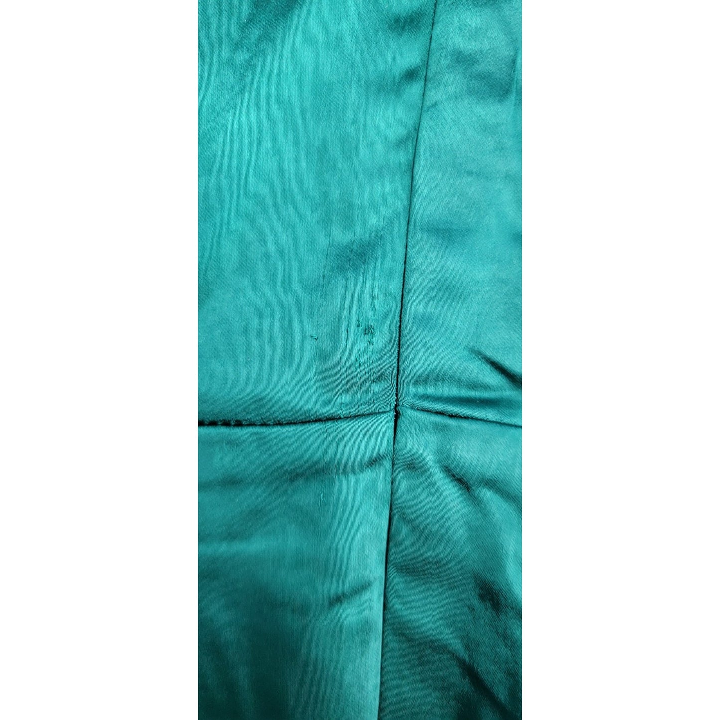 Perfect Refinement Emerald Satin Sleeveless Pleated Maxi Dress NWT Size Small