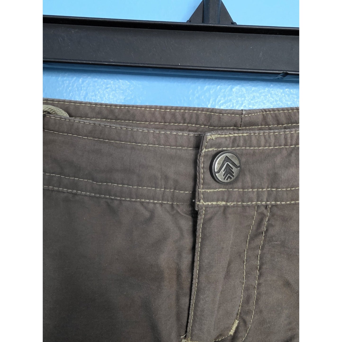Columbia Cargo Skirt Girls Size 4 Brown Hiking Outdoor Active Pockets
