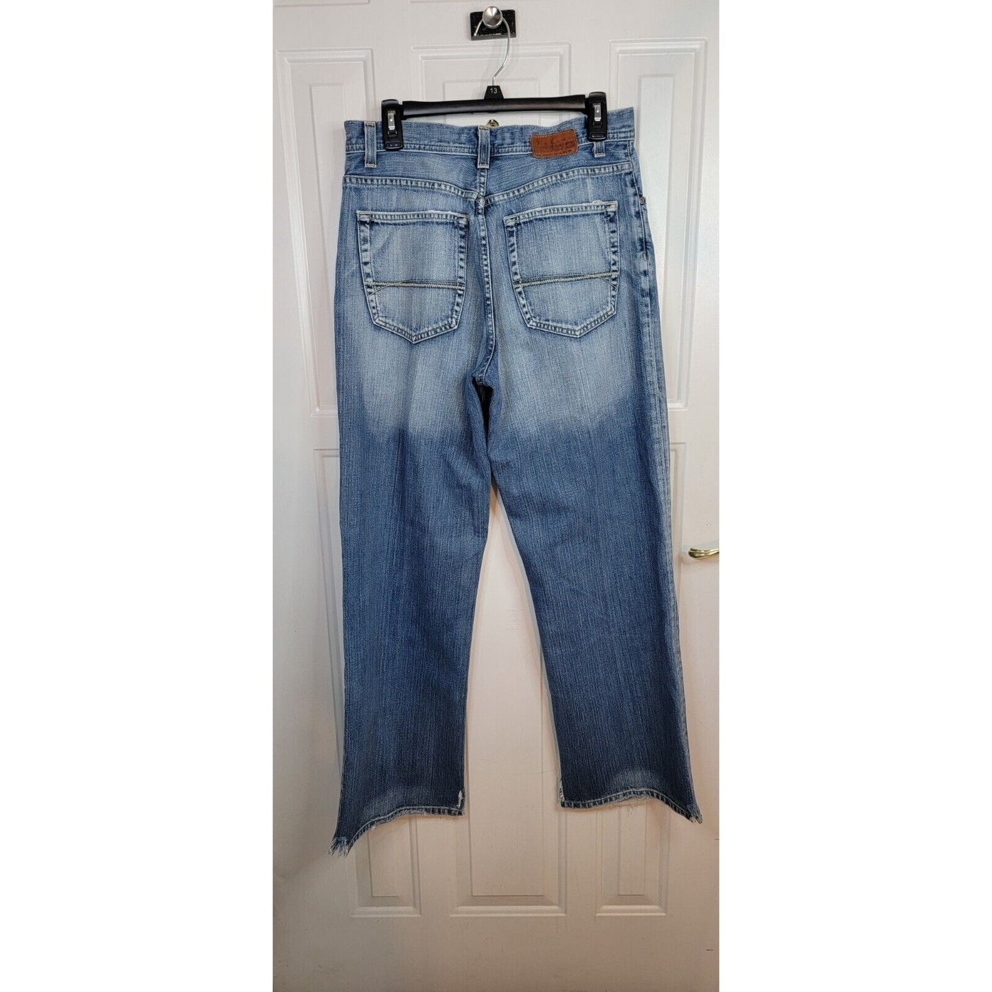 Mens Light Wash Buckle BKE Jeans Size 32R