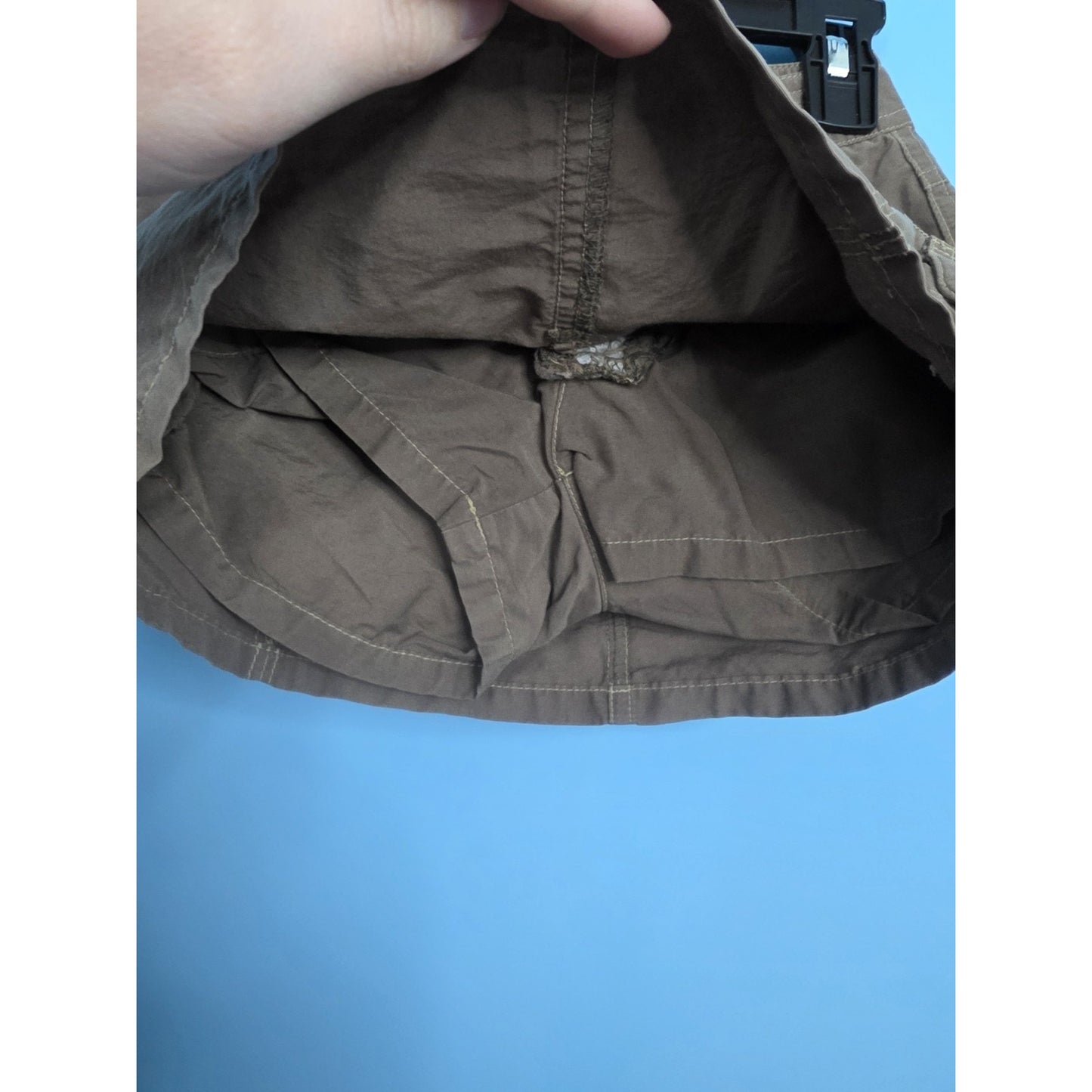 Columbia Cargo Skirt Girls Size 4 Brown Hiking Outdoor Active Pockets