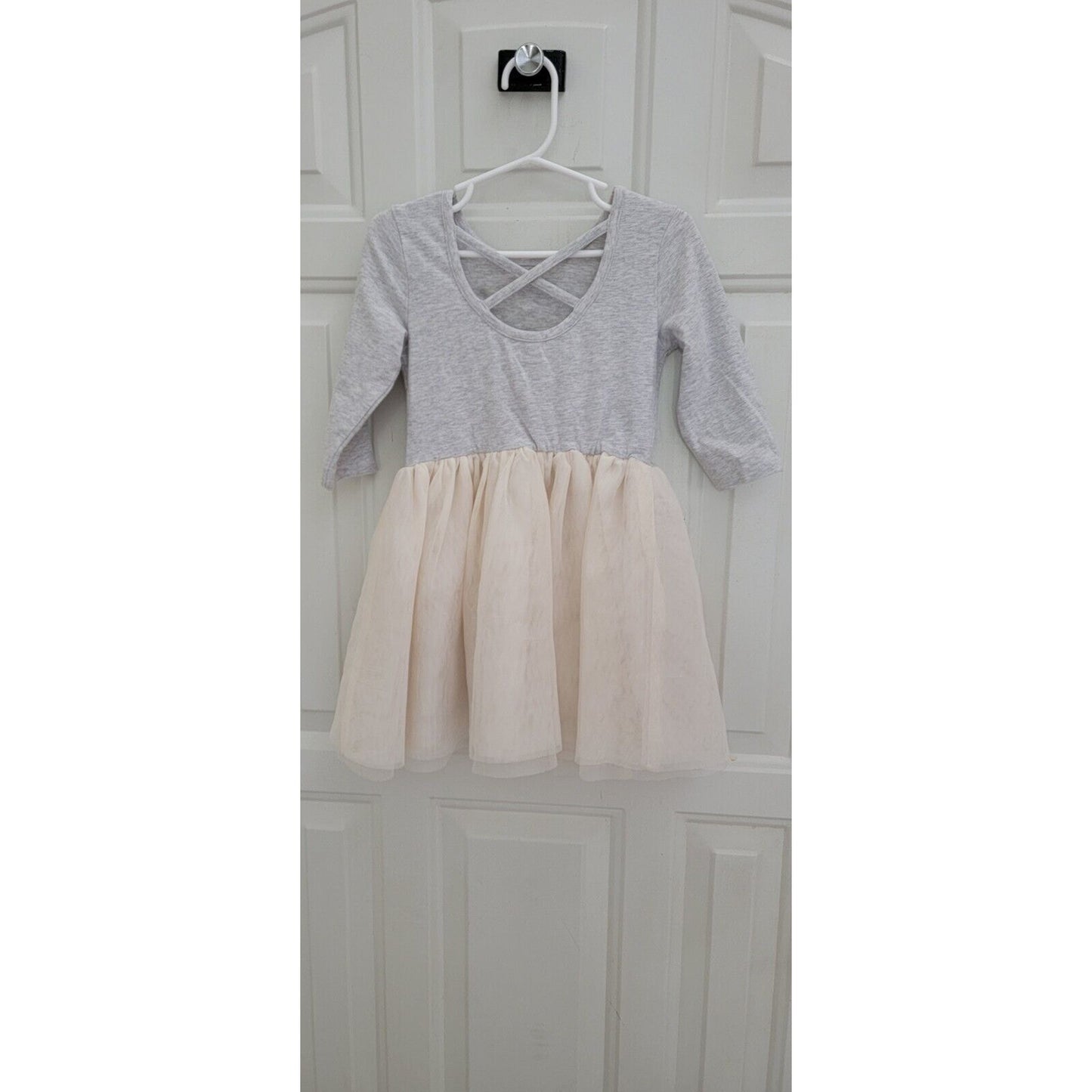 Girls Old Navy Tulle Bottom Dress "Do What You Love" Size 4T
