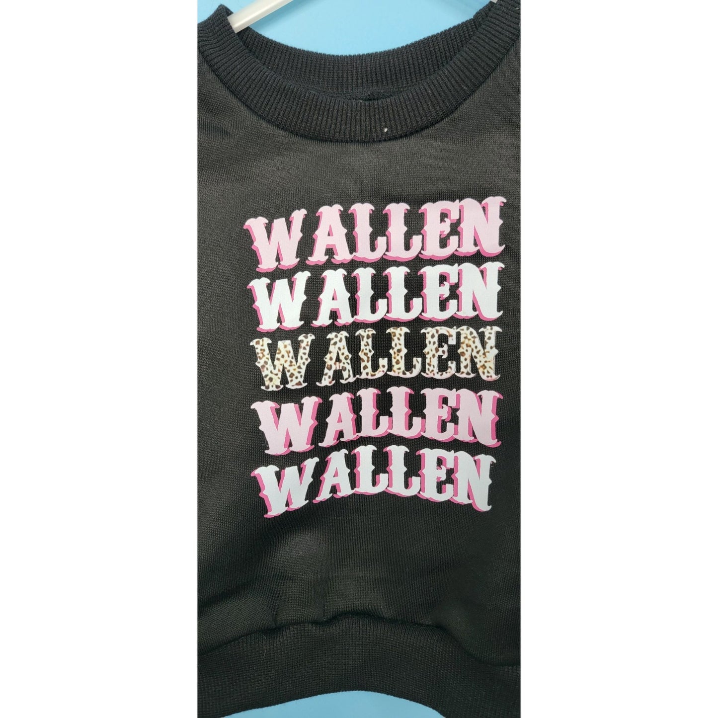 Baby 6-9 Months Black Morgan Wallen Long Sleeve Sweatshirt