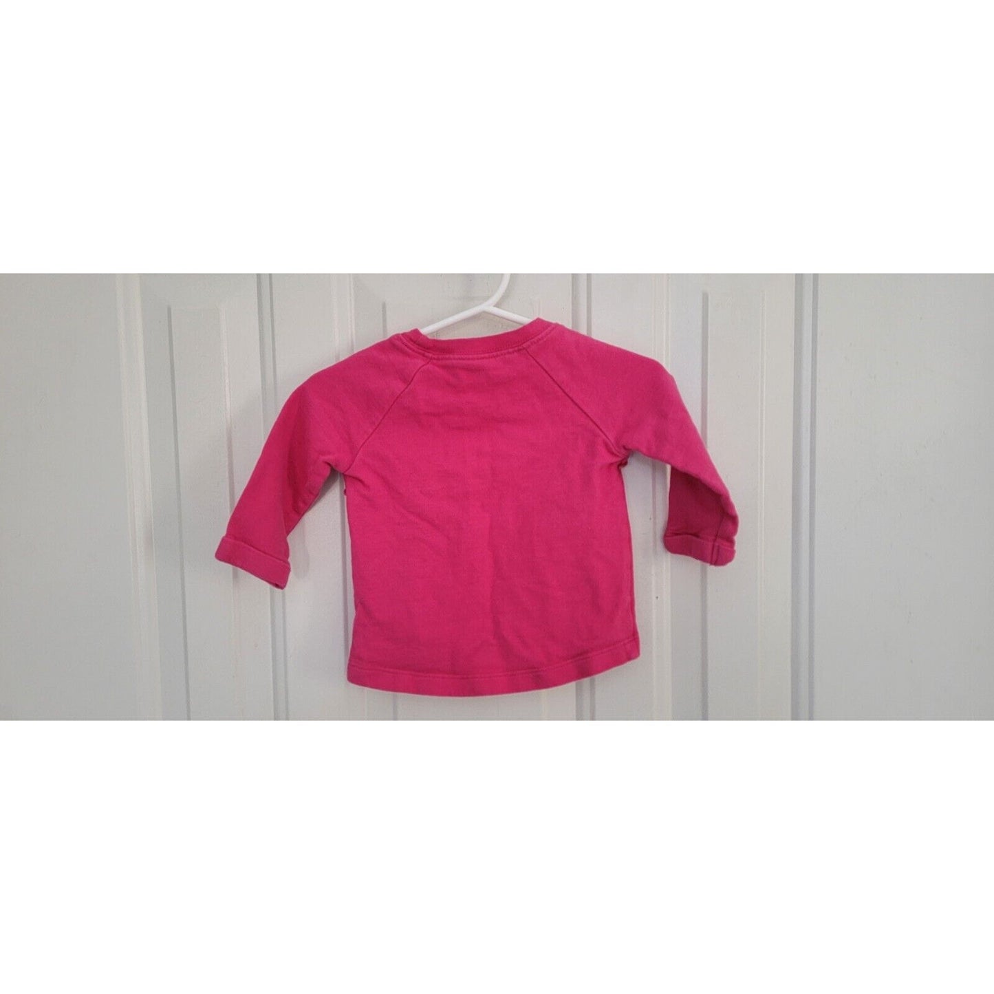 Girls Child Of Mine Pink Little Sister Long Sleeve Shirt Sizr 3-6 Months