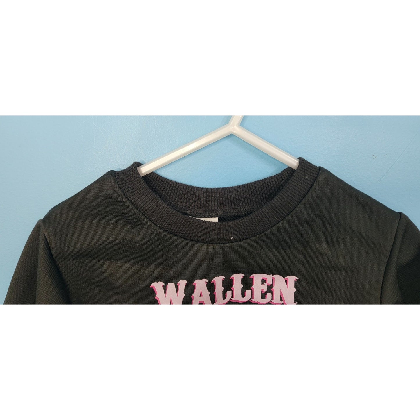 Baby 6-9 Months Black Morgan Wallen Long Sleeve Sweatshirt