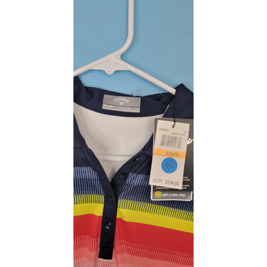 Callaway Women's Opti-Dri Golf Dress Brilliant White Small NWT
