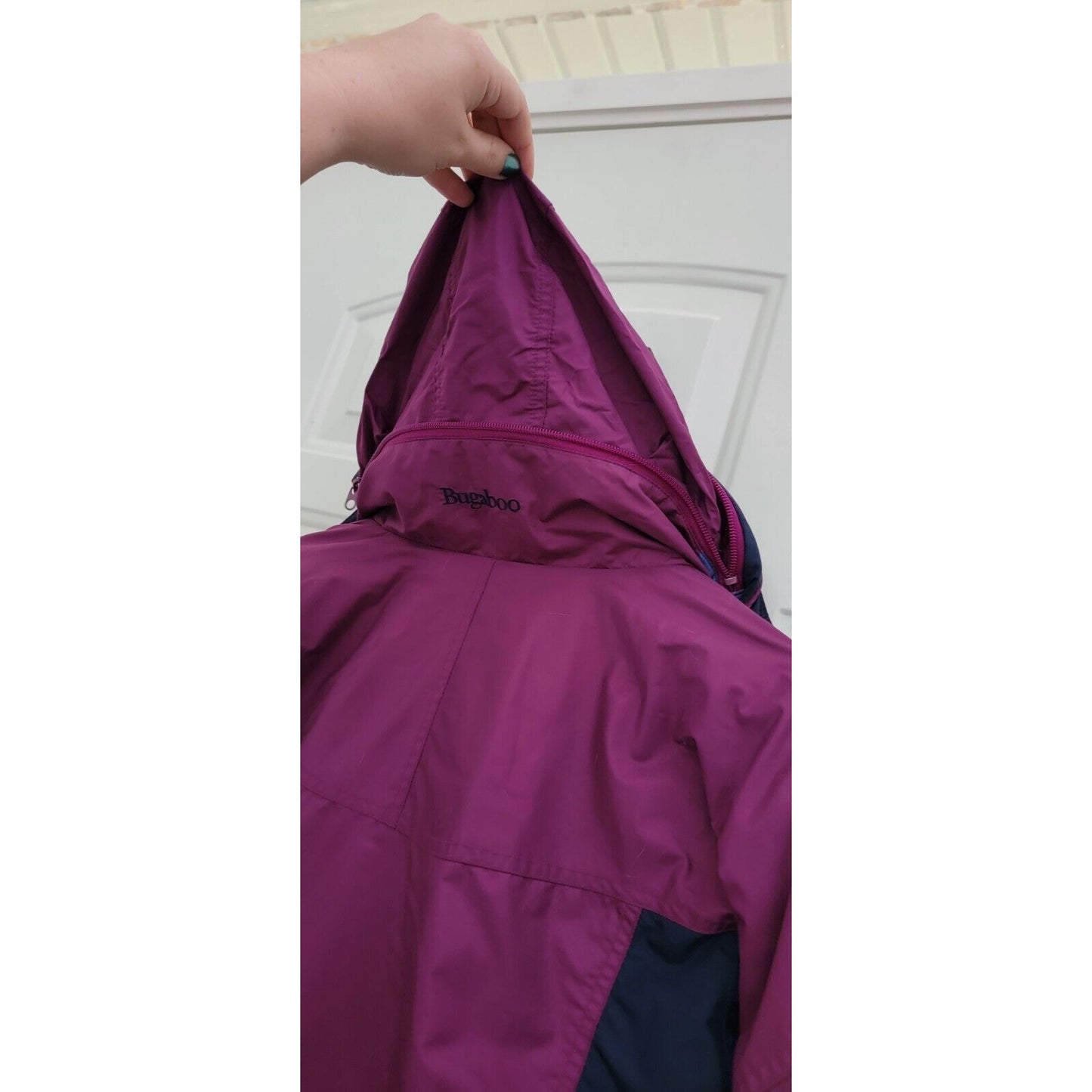 Kids Columbia Bugaboo Winter Coat Purple/Navy Blue Size 14/16