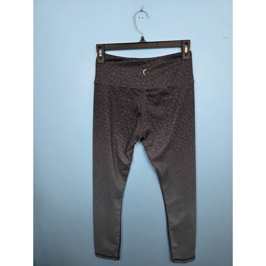 ZYIA Active Womens Size 4 Ombre Leopard Light n Tight Leggings High Rise