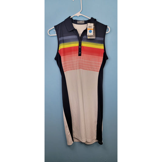 Callaway Women's Opti-Dri Golf Dress Brilliant White Small NWT